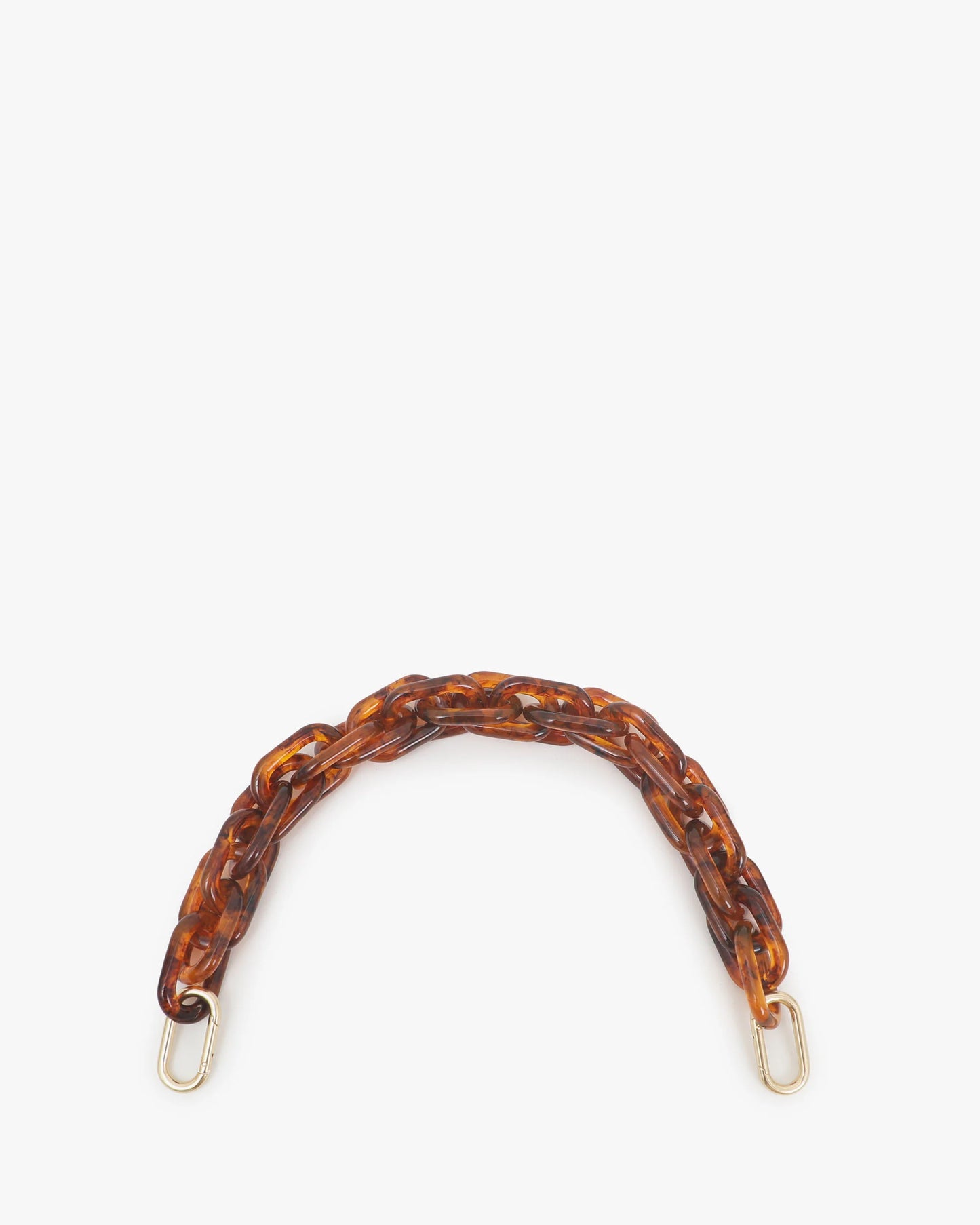 Clare V. | Shortie Strap - Tortoise Resin