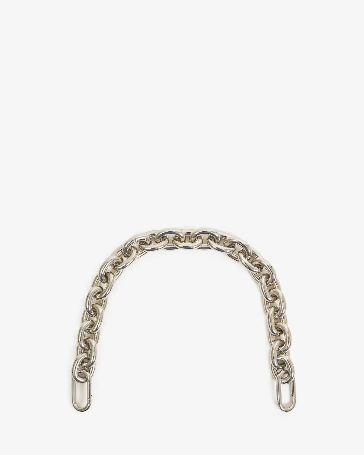 Clare V | Shortie Strap - Silver