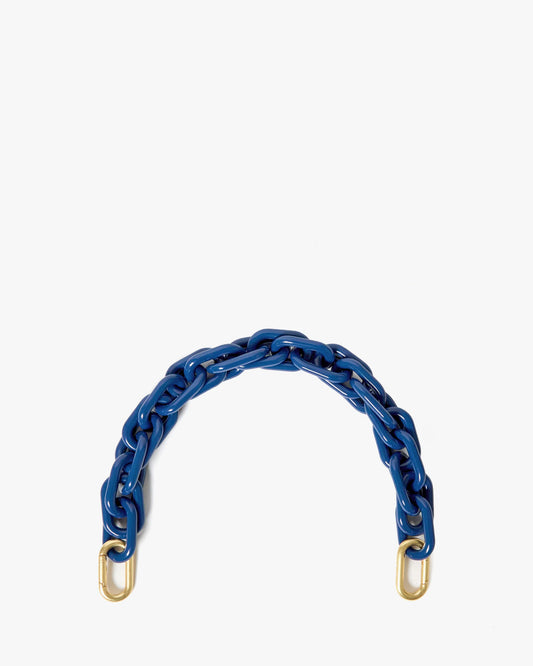 Clare V. | Shortie Strap Resin - French Blue