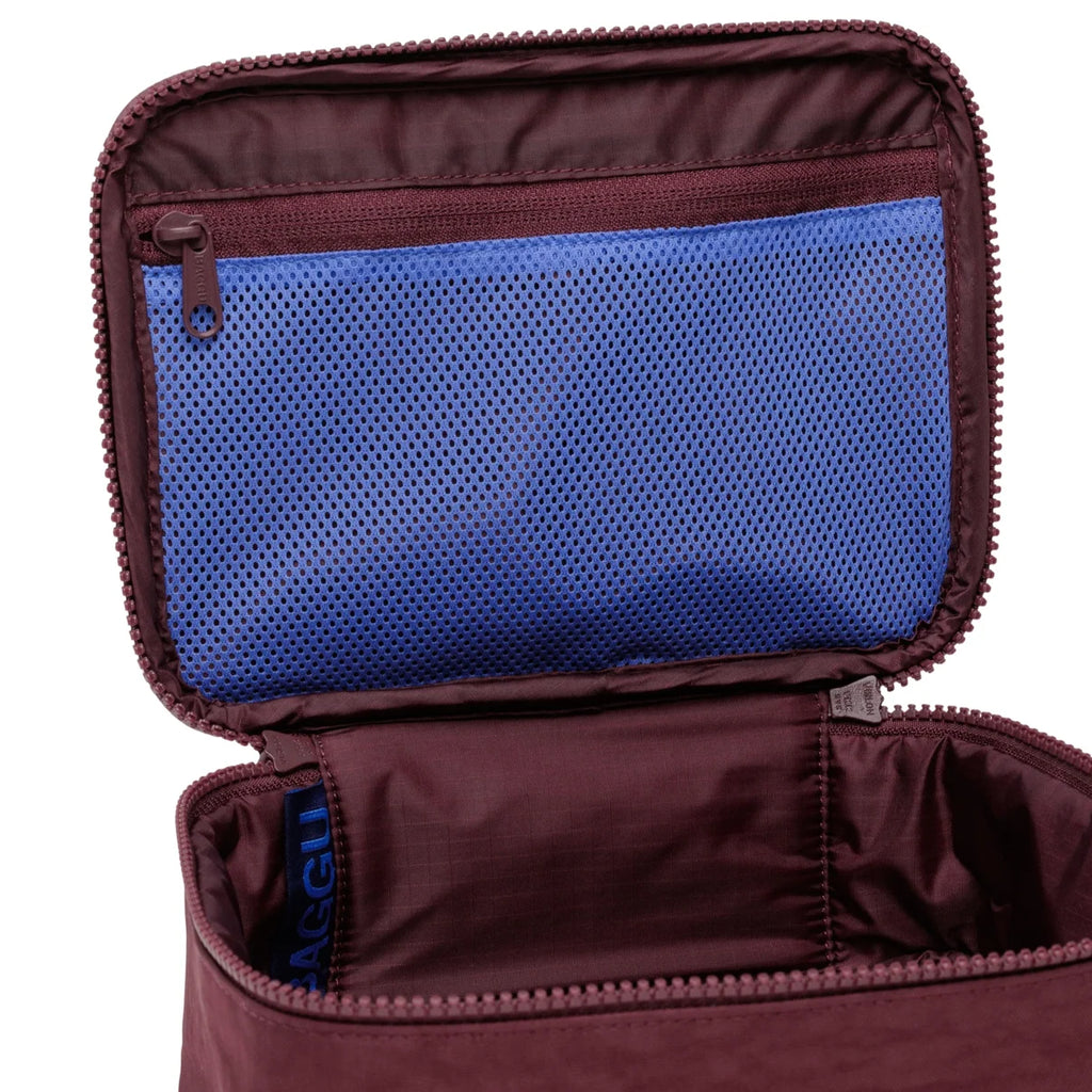 Baggu | Small Cosmetic Case - Mahogany