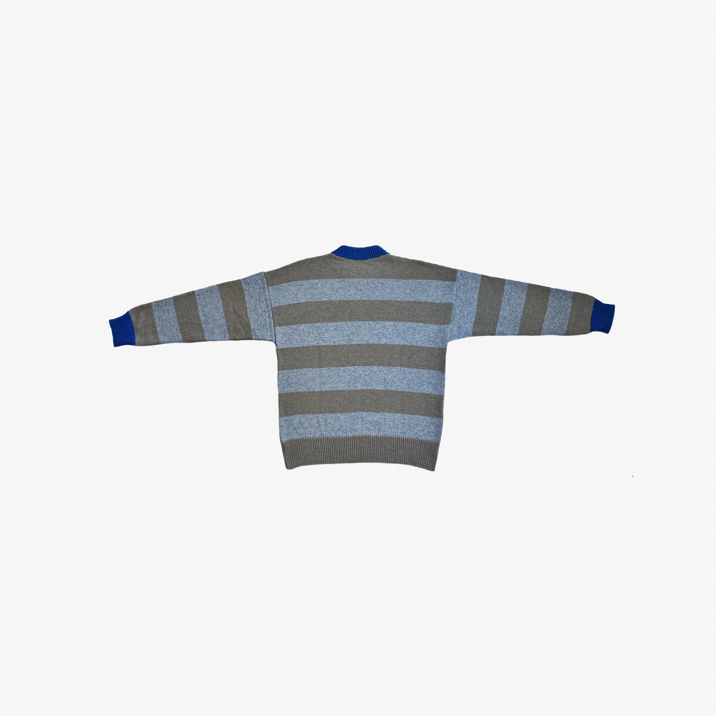 Givéh | Stripe Party Sweater - Taupe/Grey/Blue