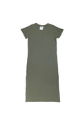 Jungmaven | Sydney Dress - Heathered Olive Green