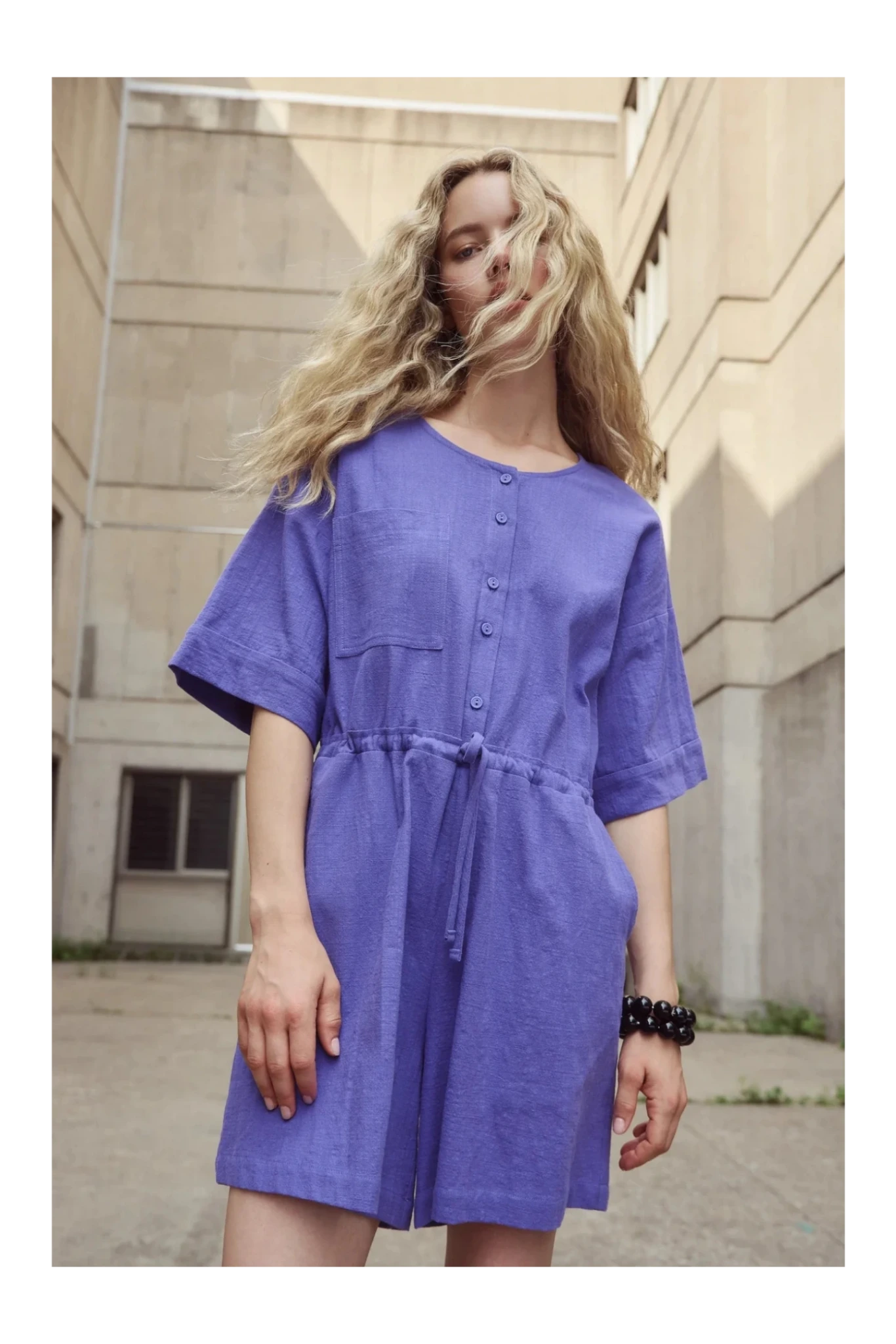Eve Gravel | Ted Jumpsuit - Pensee