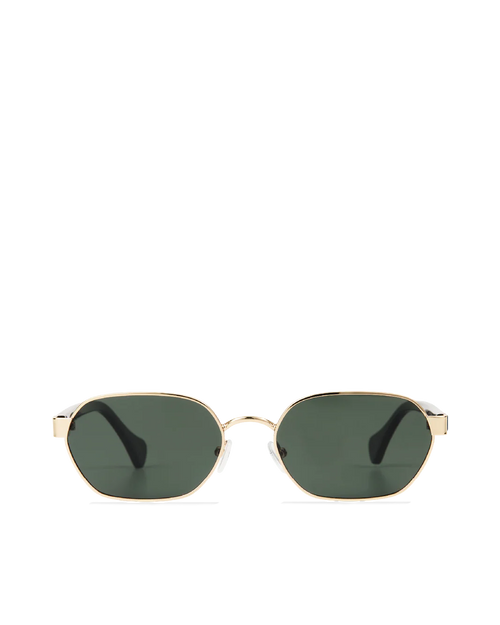 Banbé | The Blake Sunglasses - Gold/Dark Olive