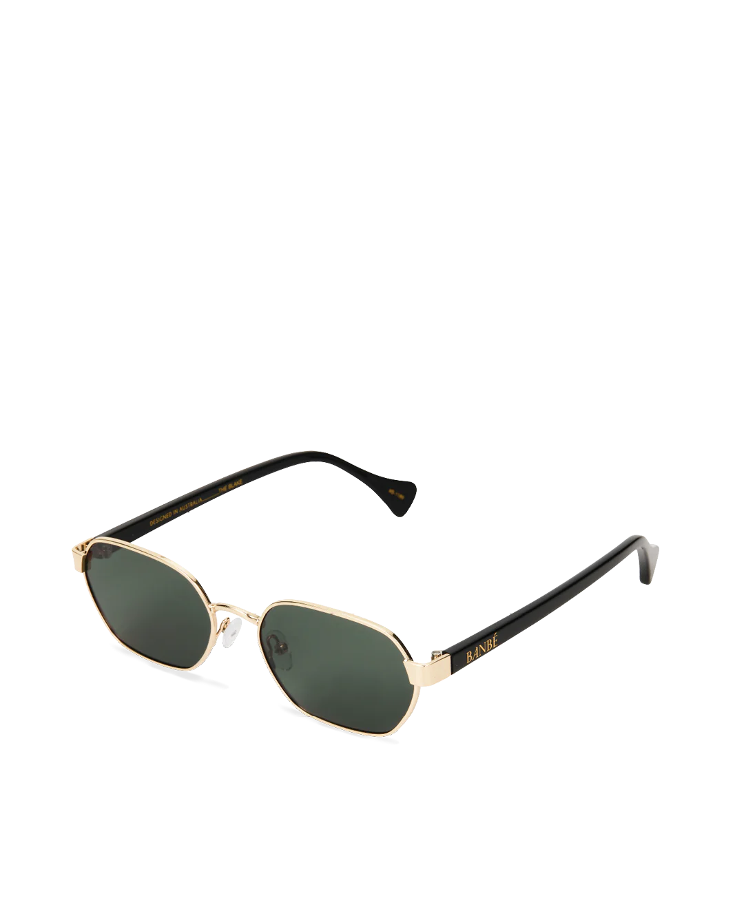 Banbé | Blake Sunglasses - Gold/Dark Olive