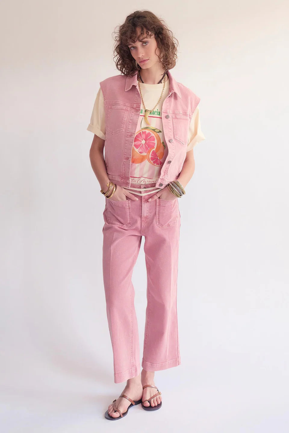 MKT Studio | The Frida Pacific Drill - Blush