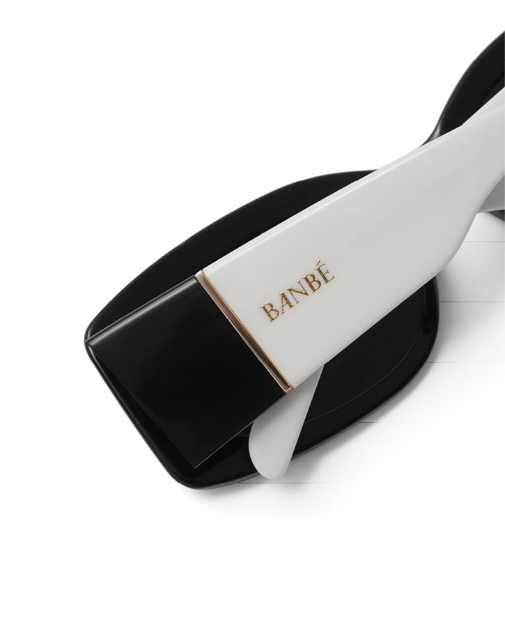 Banbé | The Margot Sunglasses - Ivory/Black