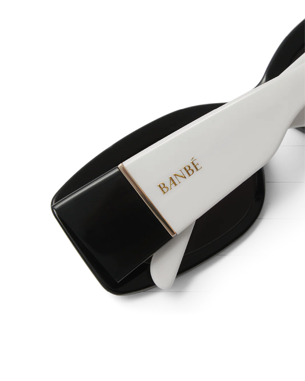 Banbé | The Margot Sunglasses - Ivory/Black