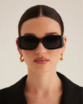 Banbé | The Margot Sunglasses - Ivory/Black