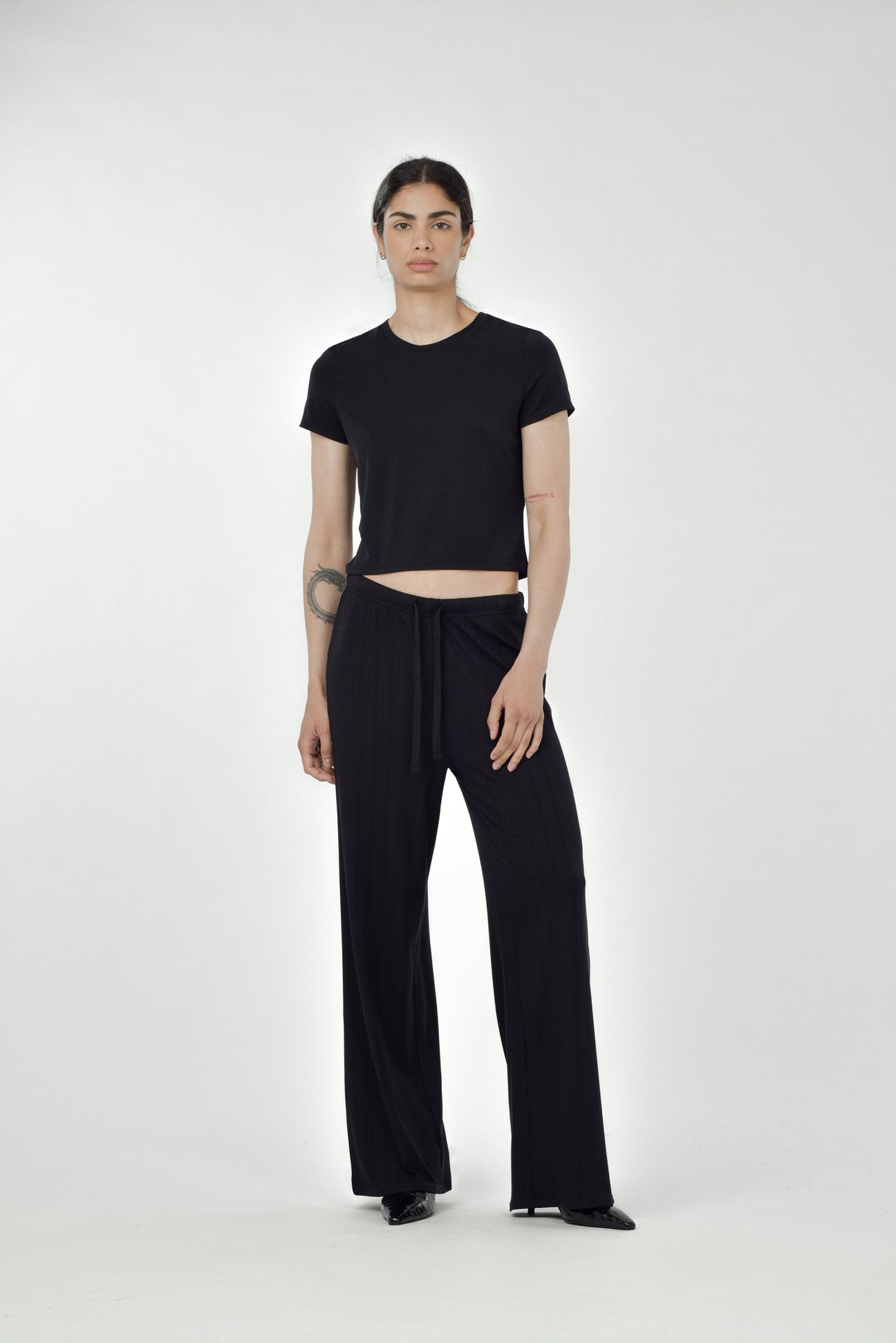 Paper Label | Cassie Tee - Black