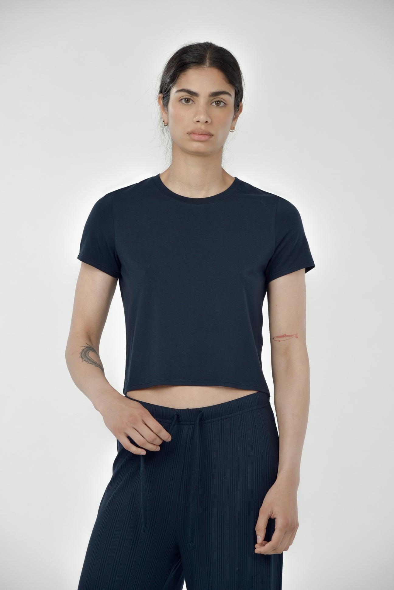 Paper Label | Cassie Tee - Midnight Blue