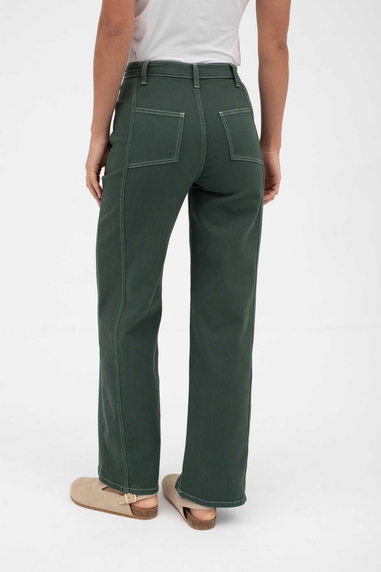 Mus & Bombon | Valby Trousers - Dark Green