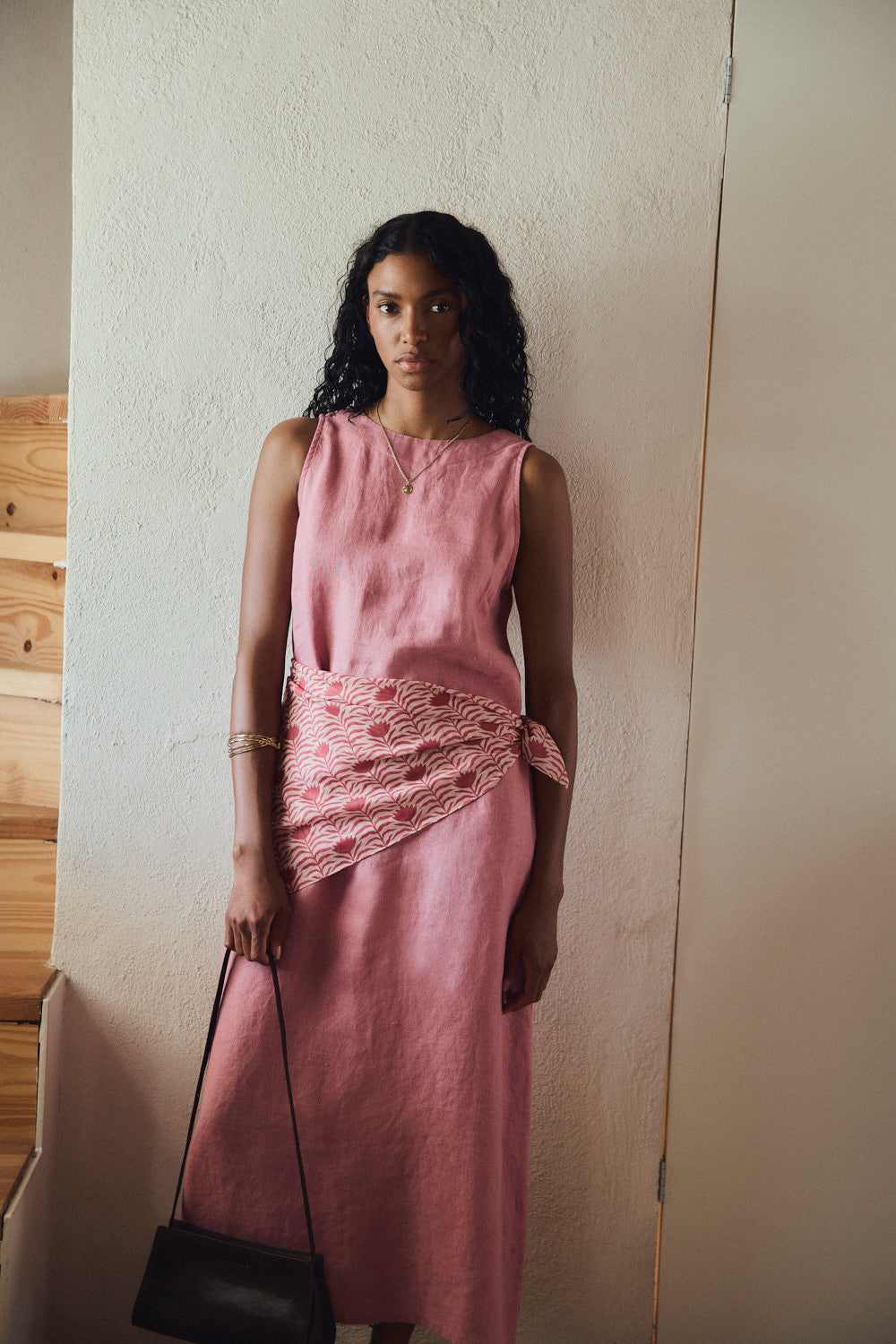 Mus & Bombon | Aurora Dress - Dark Pink
