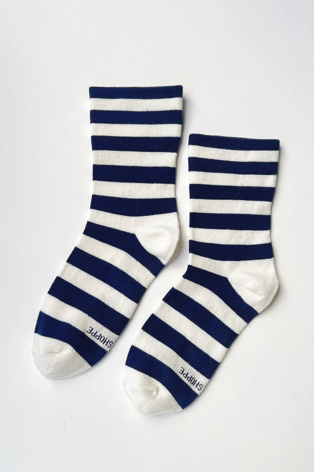 Le Bon Shoppe | Wide Wally Socks - Navy