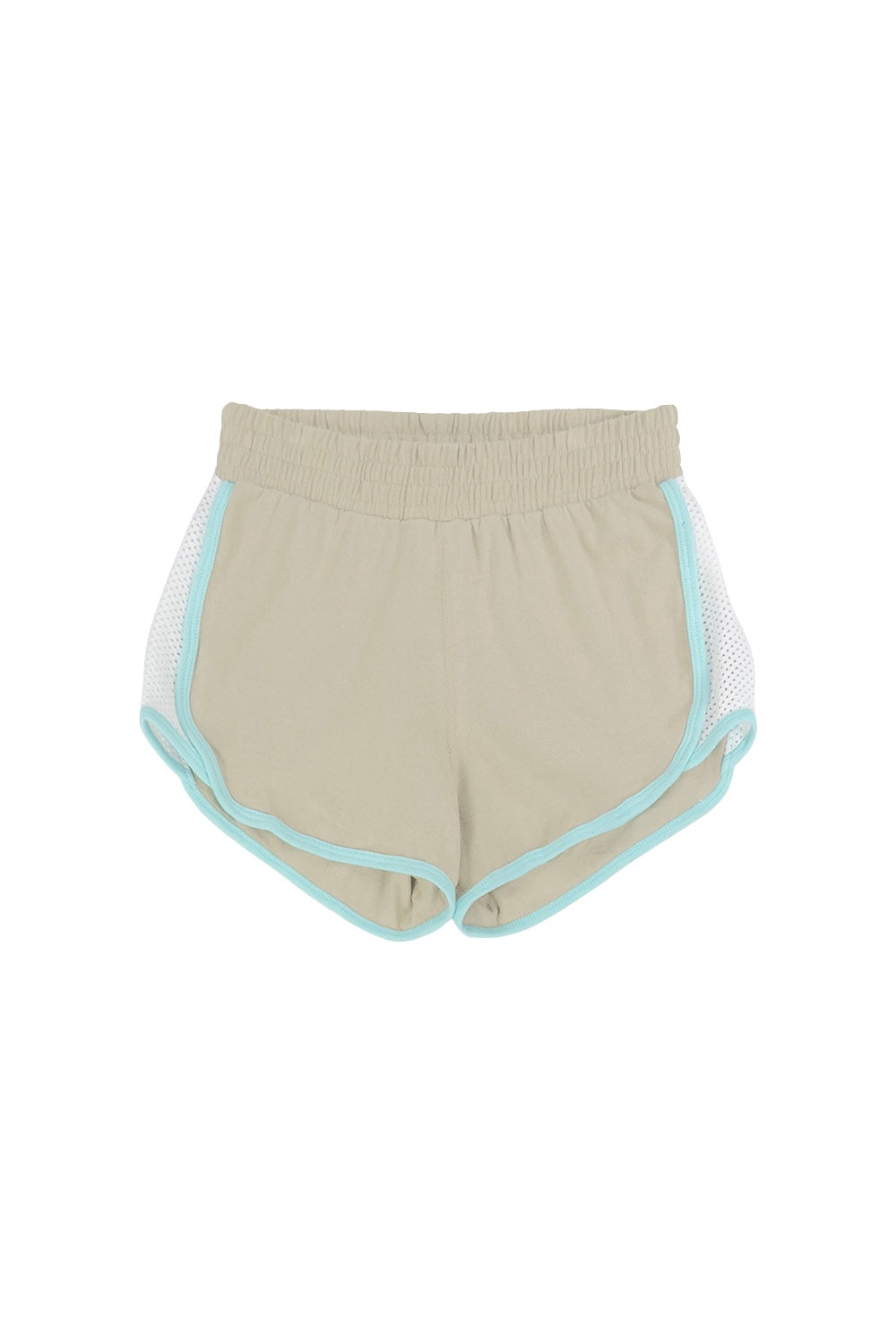Jungmaven | Yarrow Mesh Track Shorts - Desert Khaki
