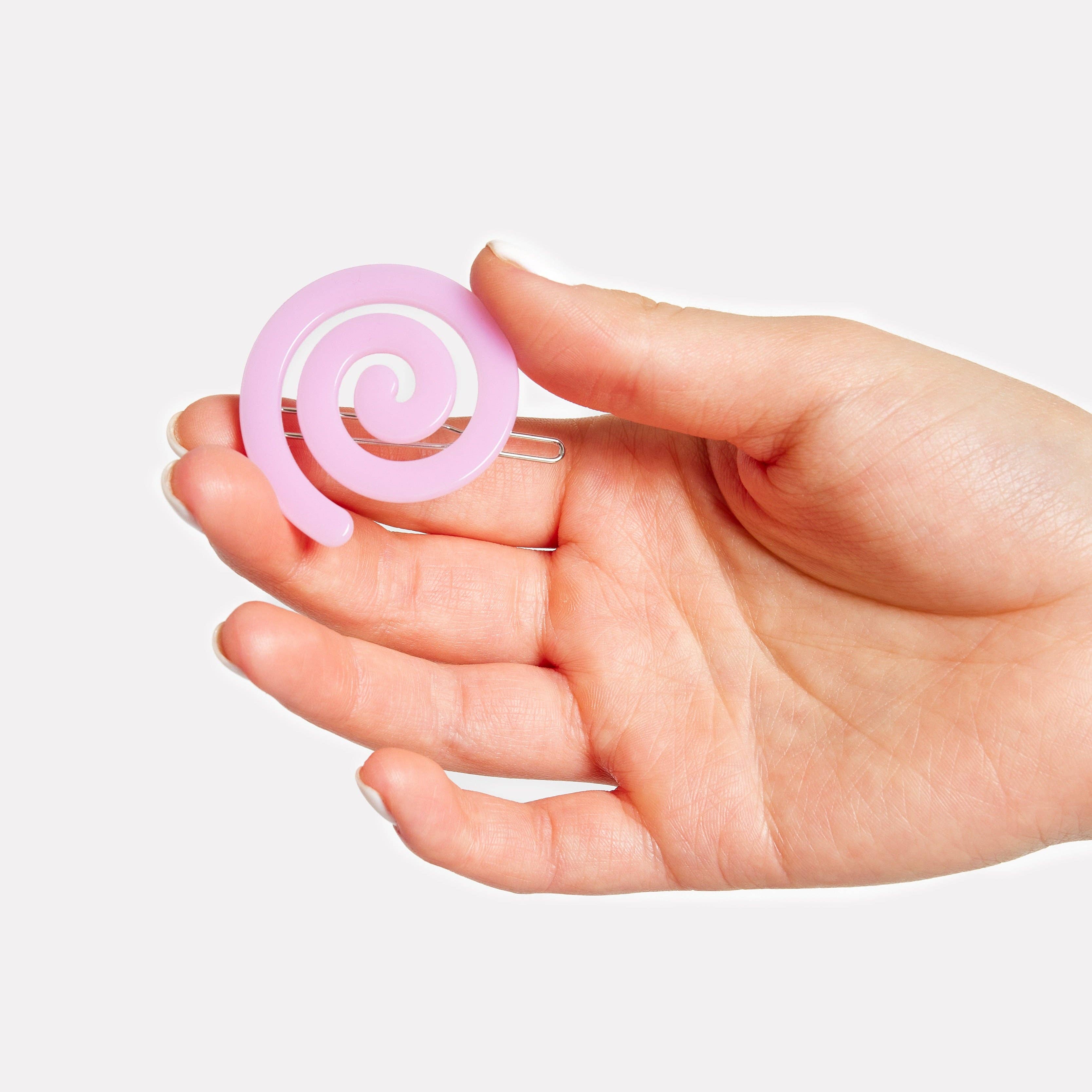 Chunks | Spiral Clip - Black