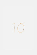 Kara Yoo | Pull-Me-Through Baby Hoops - Gold