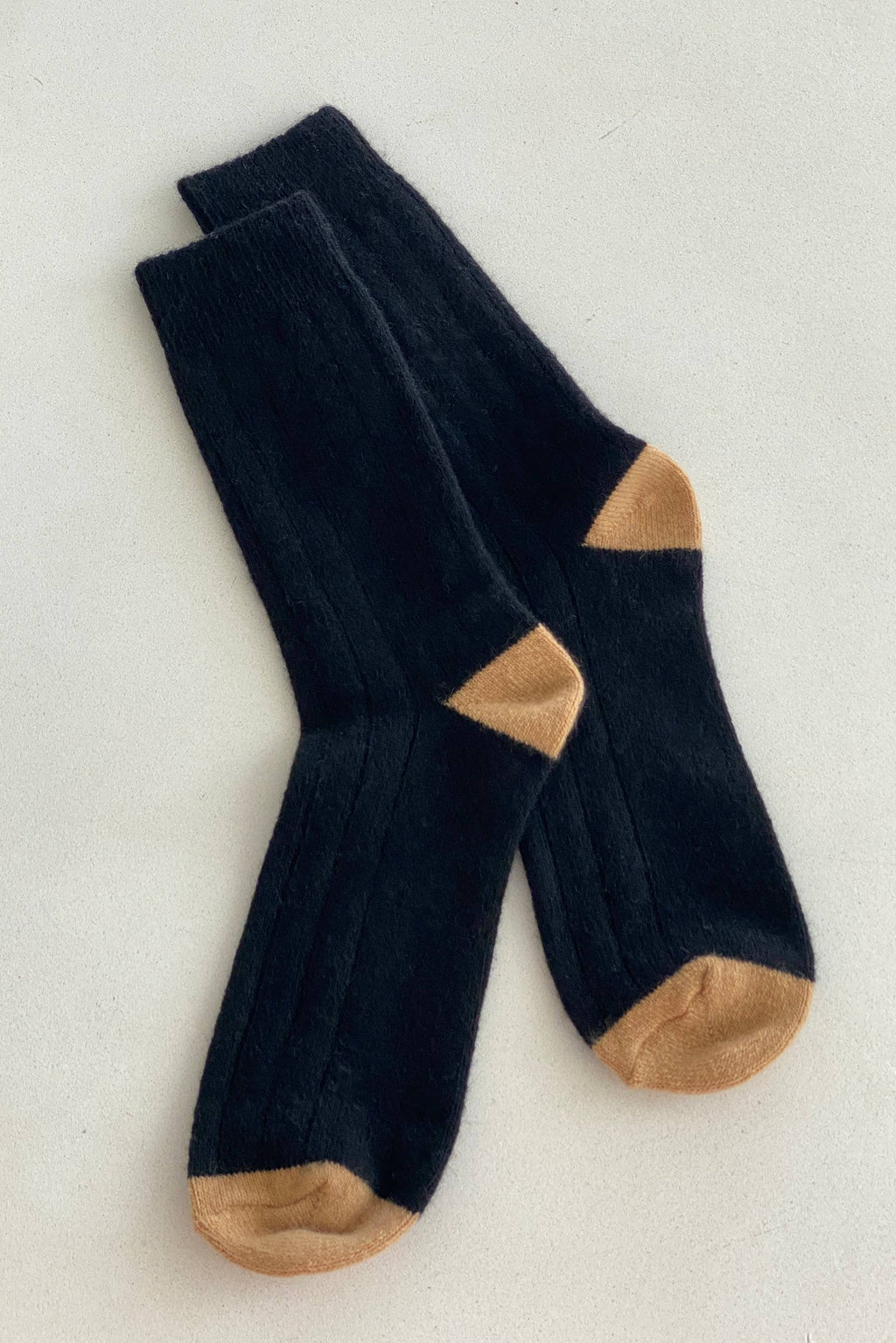 Le Bon Shoppe | Extended Cashmere Classic Socks - Black
