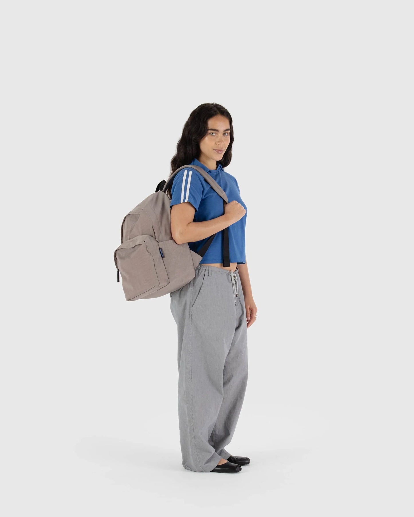 Baggu | Large Nylon Backpack - Dove