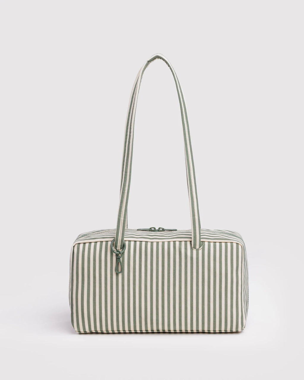 Baggu | Nylon Bowler Bag - Sage Stripe