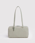 Baggu | Nylon Bowler Bag - Sage Stripe