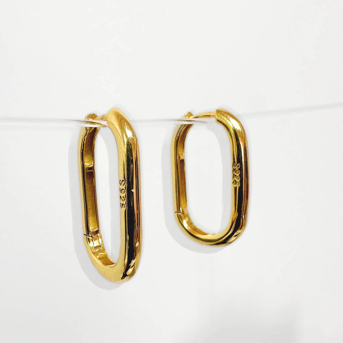 Love Local Jewelry | Brooklyn Heights Hoops 25mm - Gold or Silver