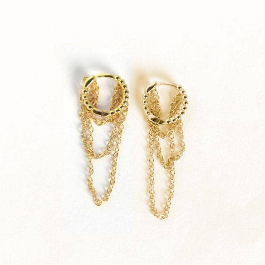 Love Local Jewelry | Jona Hoops 1cm - Gold