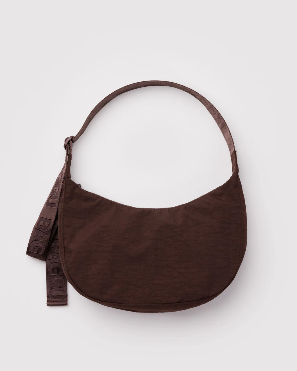 Baggu | Medium Nylon Crescent Bag - Coffee