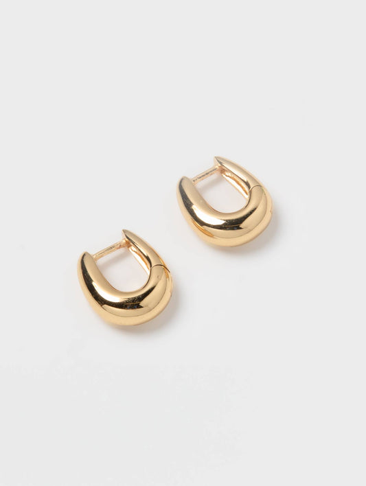 Wolf Circus | Gemma Hoops in Gold