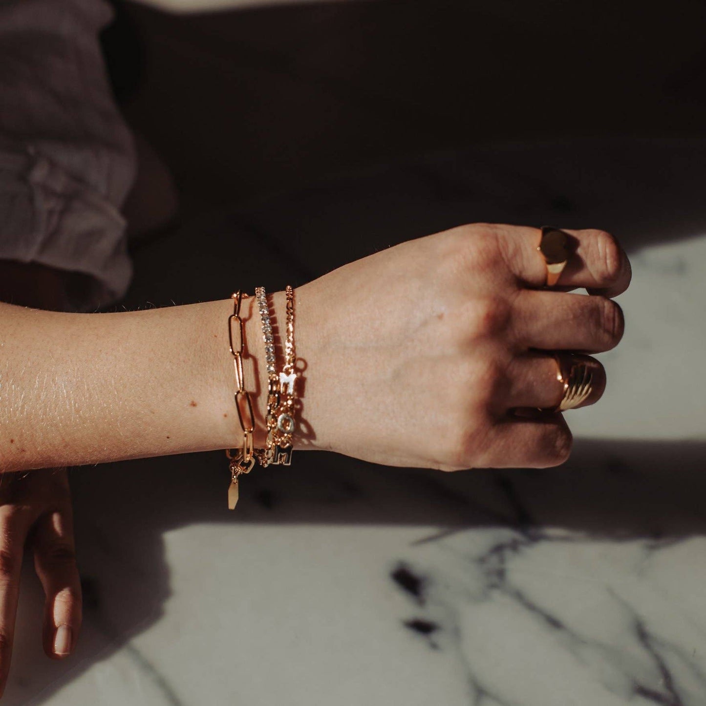 Love Local Jewelry | Hayley Bracelet - Gold or Silver