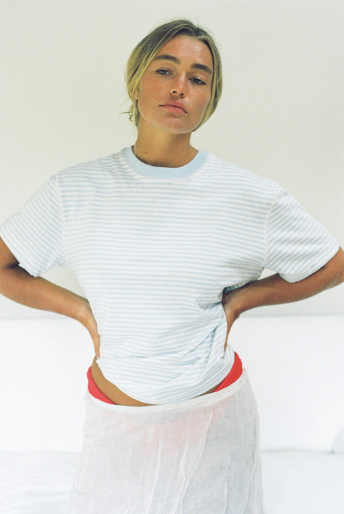 Merge | Hemp Rover Tee - Daydream Stripe