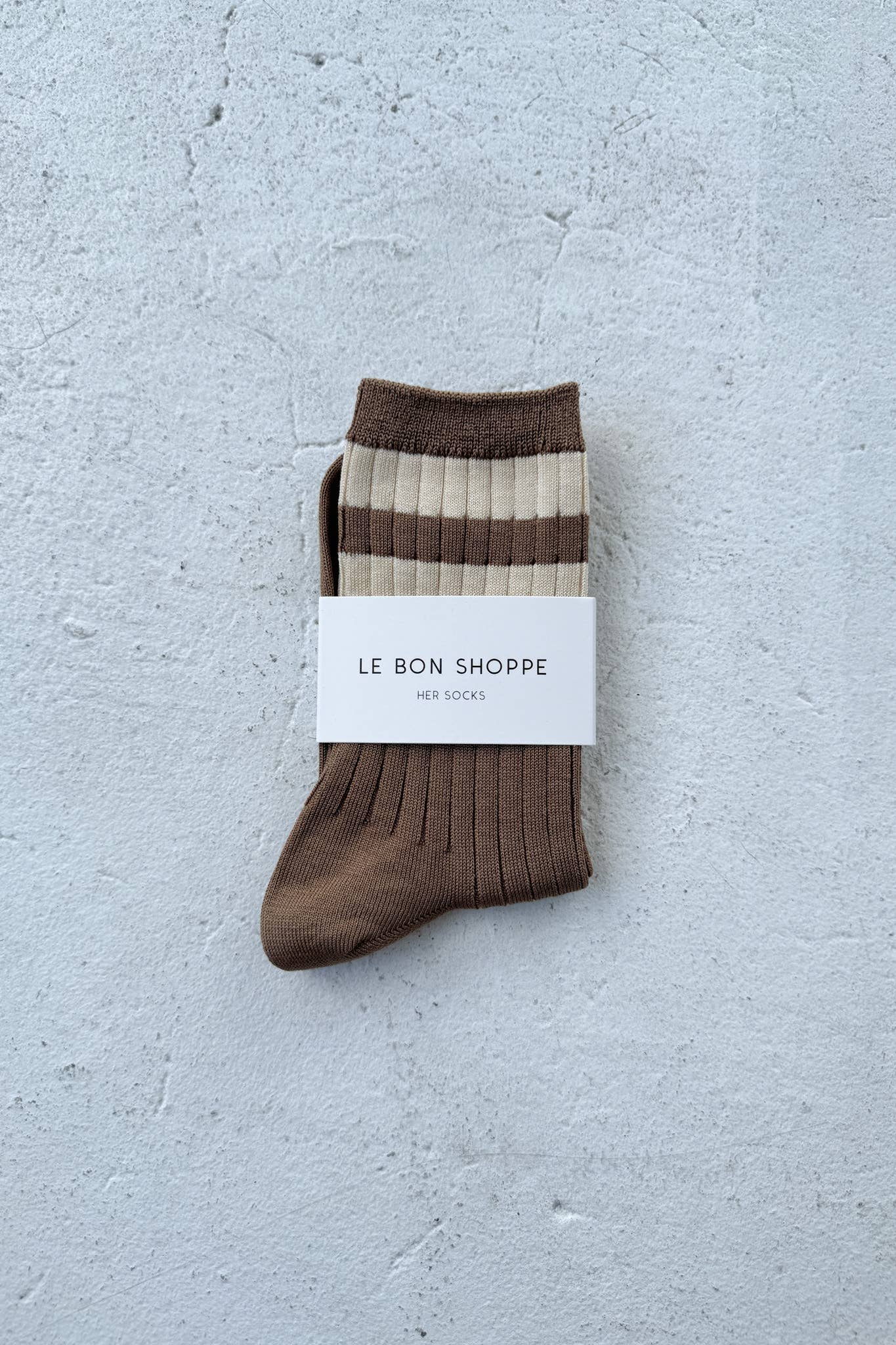 Le Bon Shoppe | Her Socks Varsity - Toffee