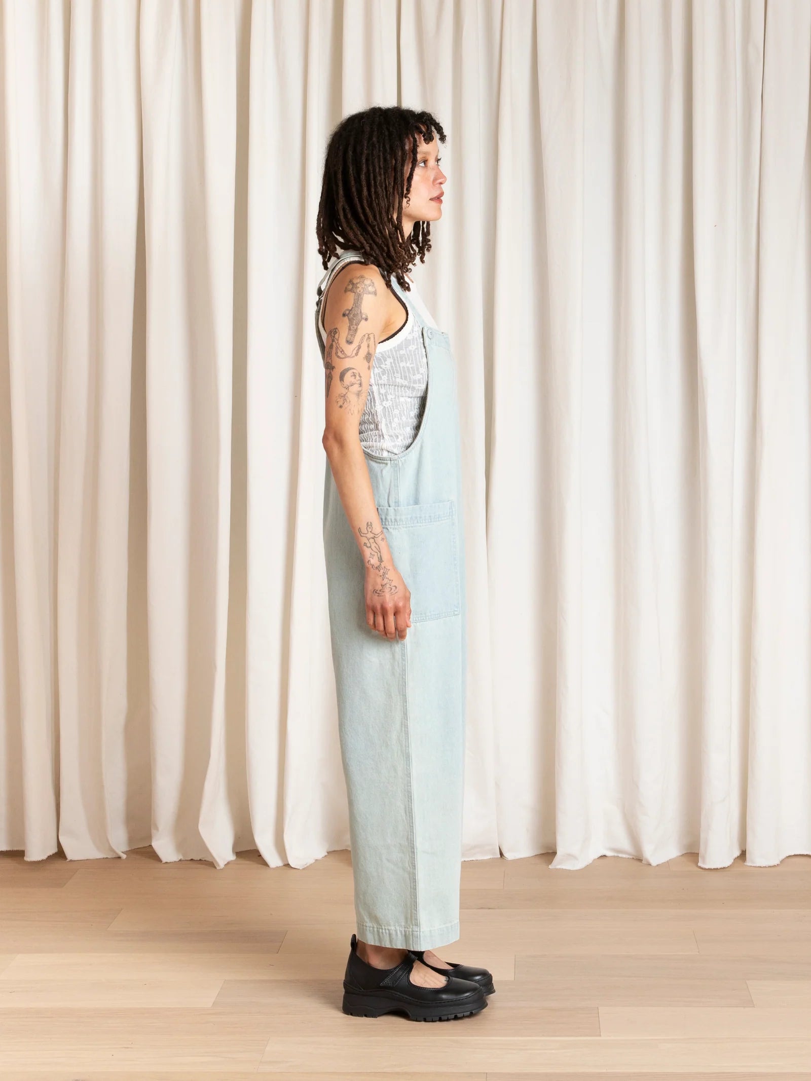 Ali Golden - Overall Jumper - Light Denim