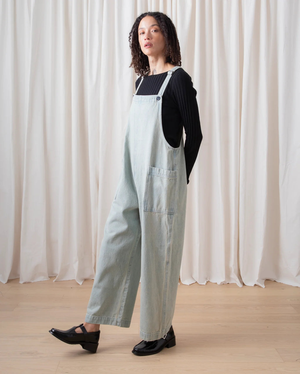 Ali Golden - Overall Jumper - Light Denim