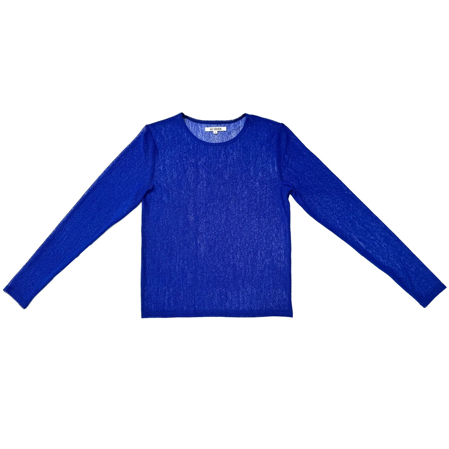 Ali Golden | Mesh Top - Cobalt