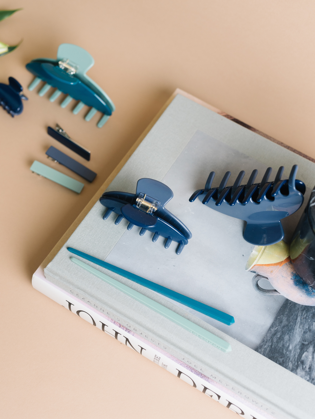Nat + Noor | Medium Hair Claw - Sea