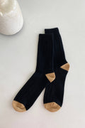 Le Bon Shoppe | Extended Cashmere Classic Socks - Black
