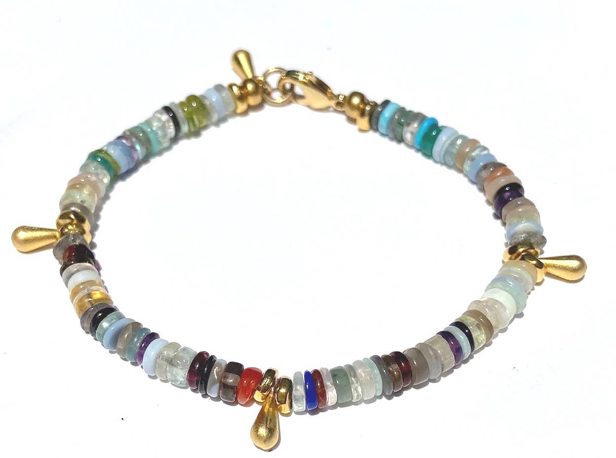 Heather Kahn | Essential Stone Bracelet - 3 Stone Options