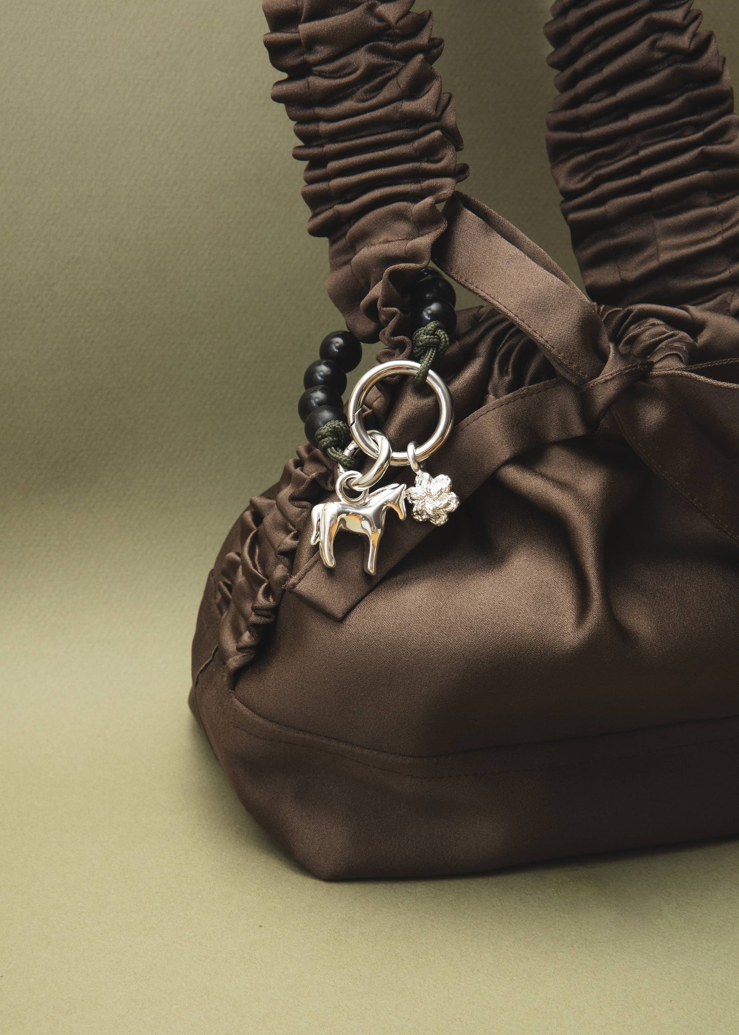 Kara Yoo | Lunar Horse Beaded Bag Loop