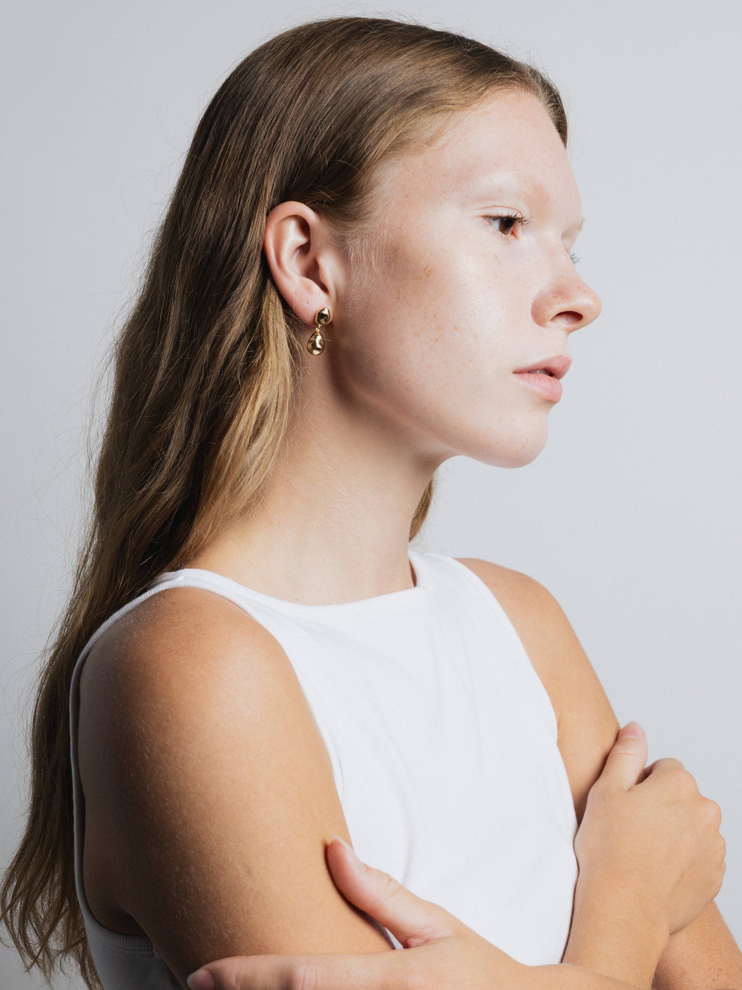 Wolf Circus | Pinto Earrings in Gold