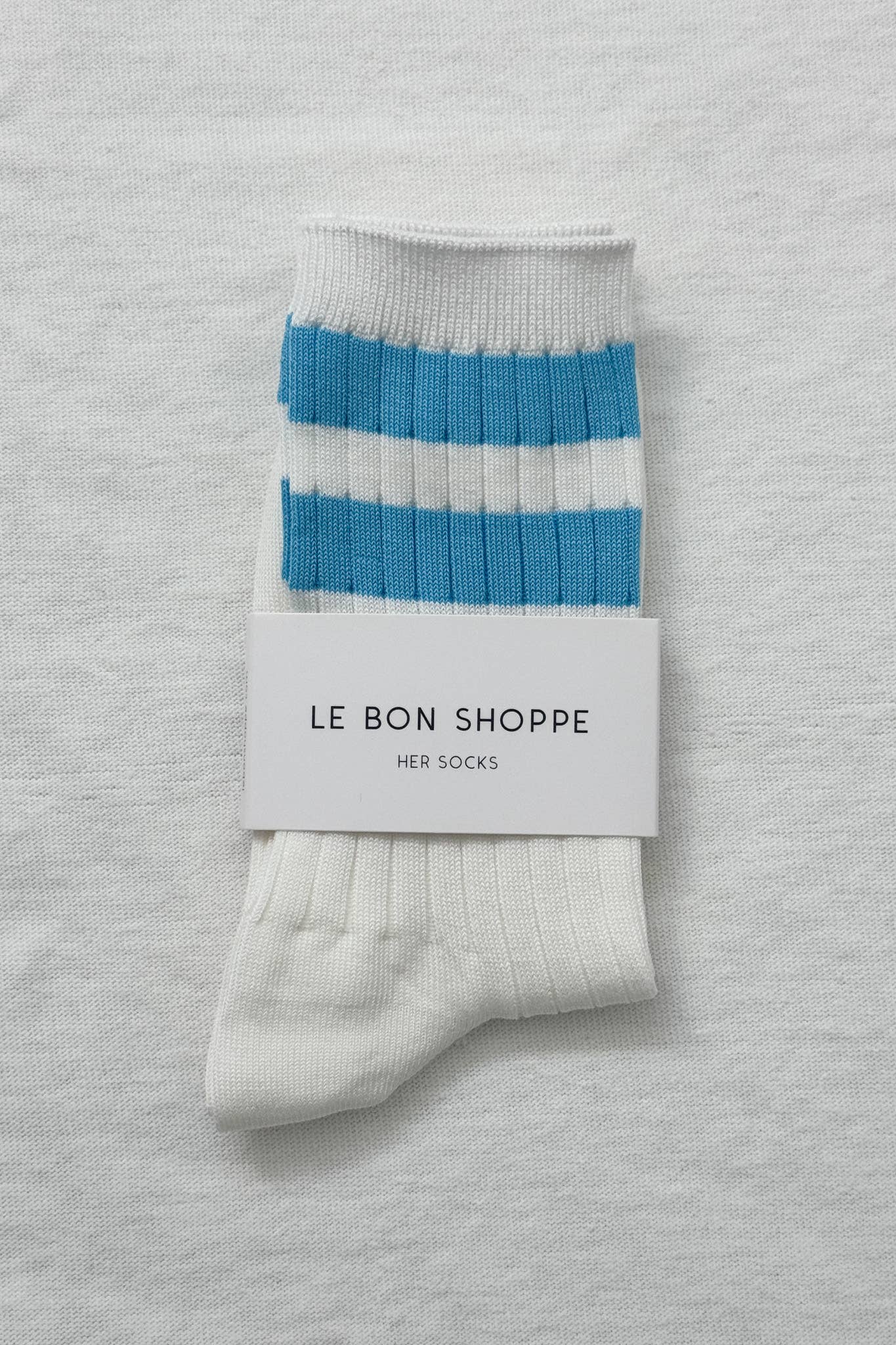 Le Bon Shoppe | Her Socks Varsity - Blue Stripe