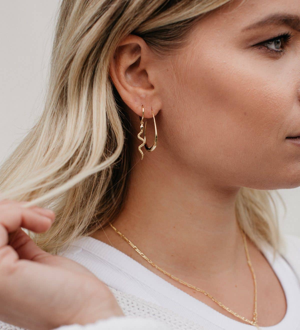 Love Local Jewelry | Clara Hoops 2.9cm - Gold