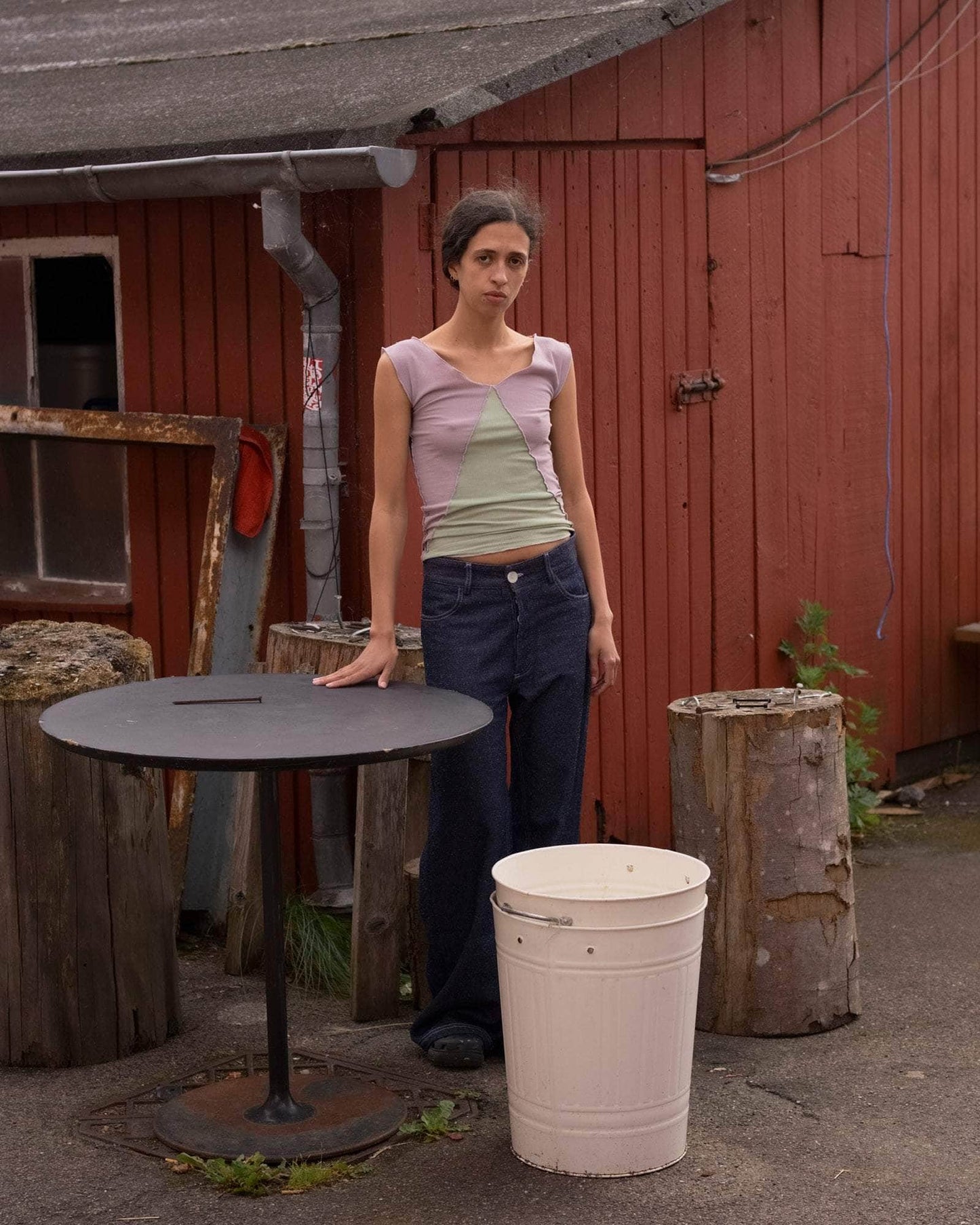 Baserange | Phy Tank - Fine Organic Cotton Rib