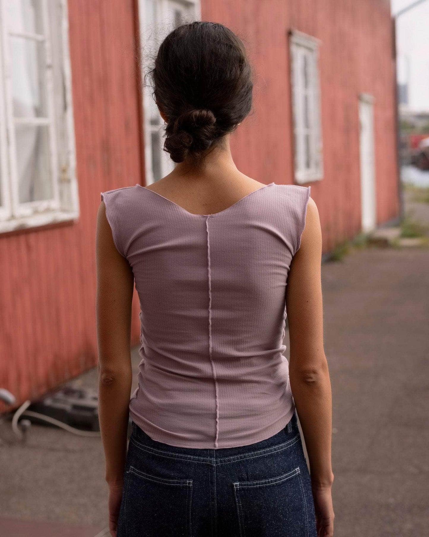 Baserange | Phy Tank - Fine Organic Cotton Rib