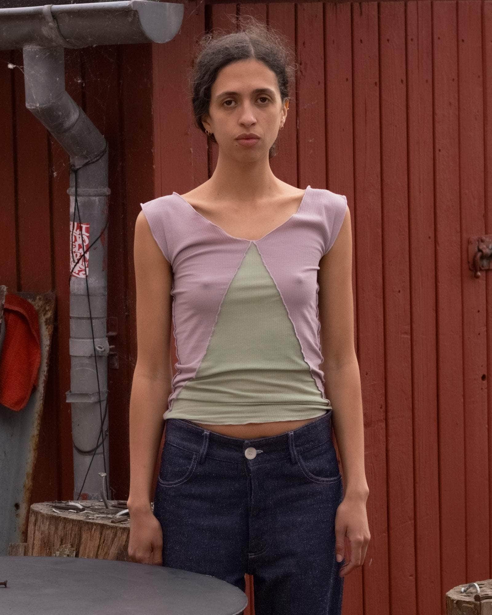 Baserange | Phy Tank - Fine Organic Cotton Rib