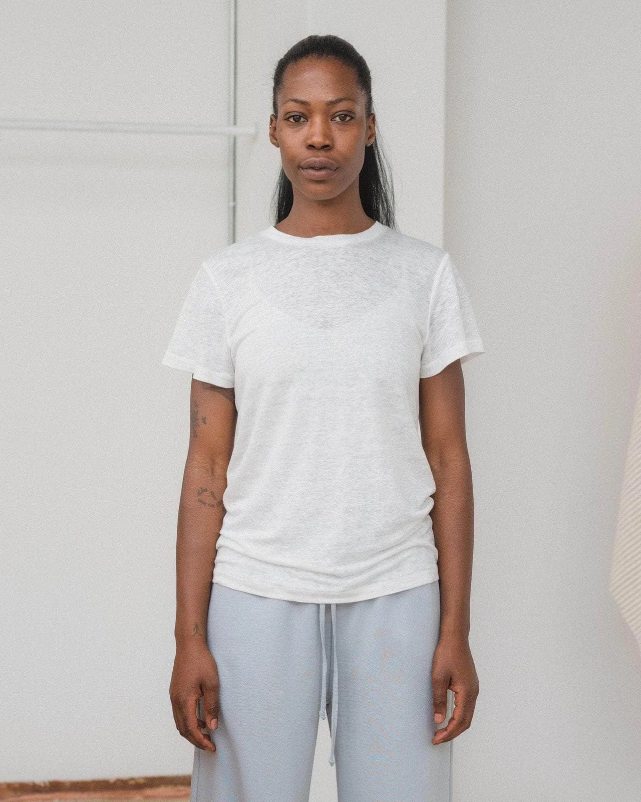 Baserange | Sevinc Tee Shirt, 100% Linen