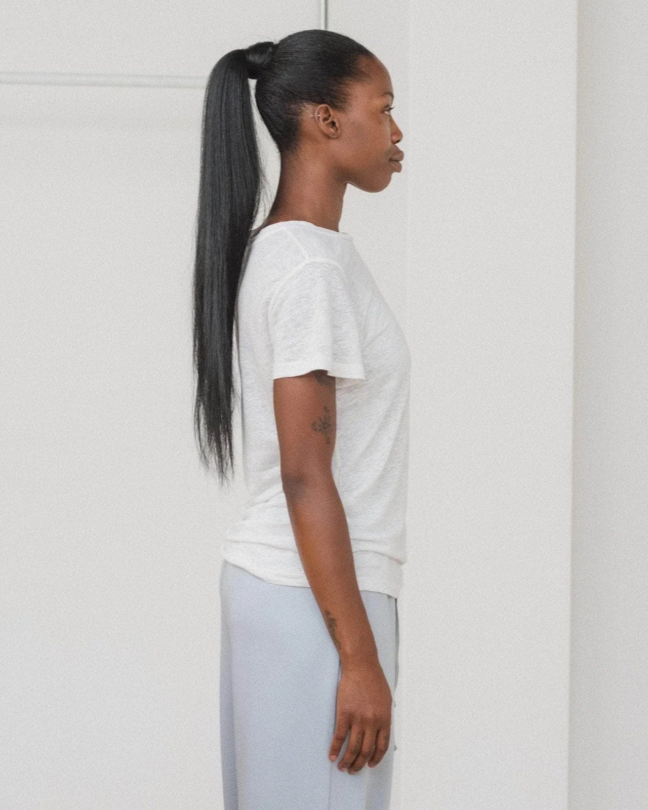 Baserange | Sevinc Tee Shirt, 100% Linen