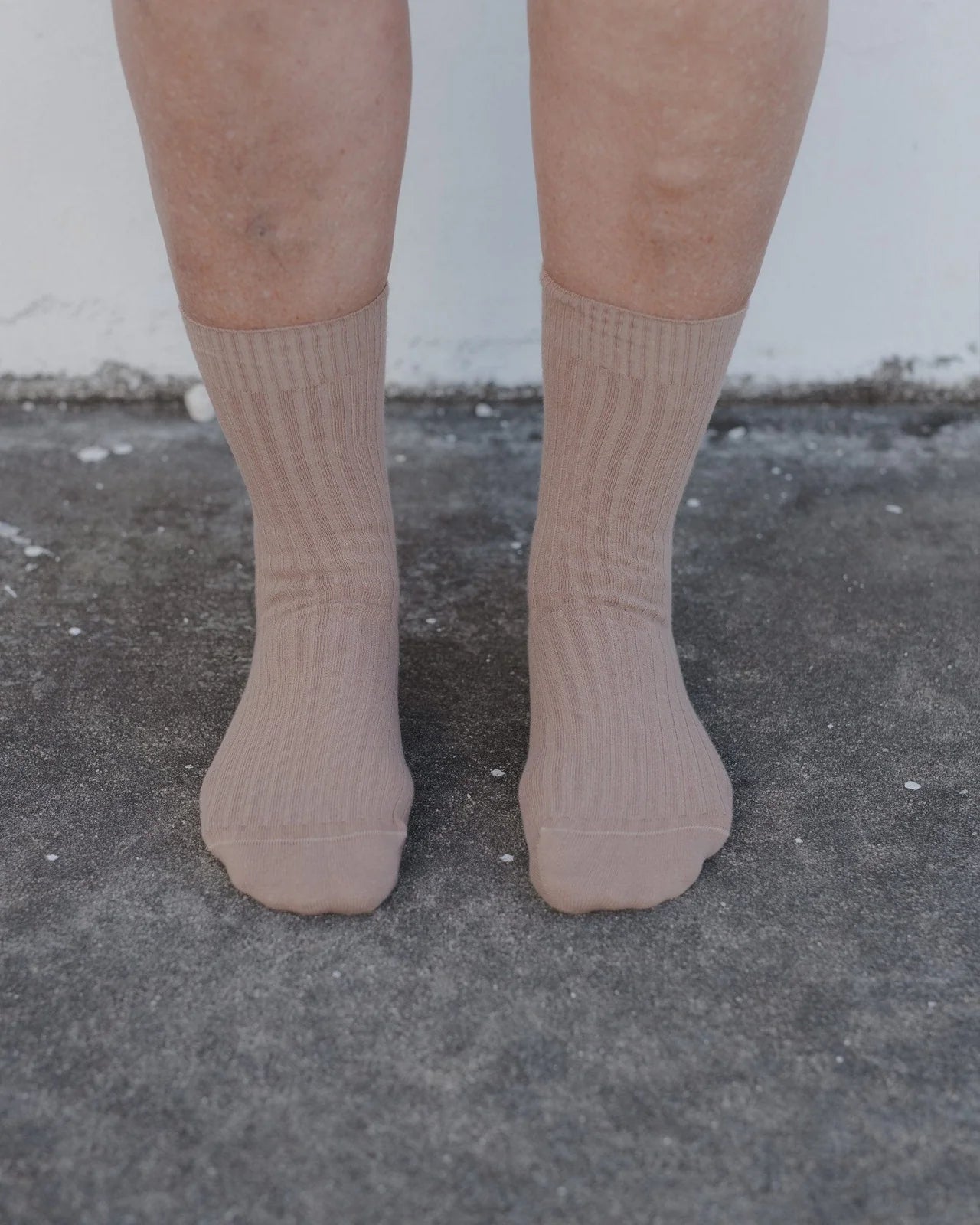 Baserange | Rib Over Ankle Socks - Haptic