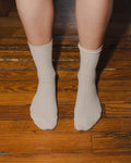 Baserange | Rib Over Ankle Socks - Aural
