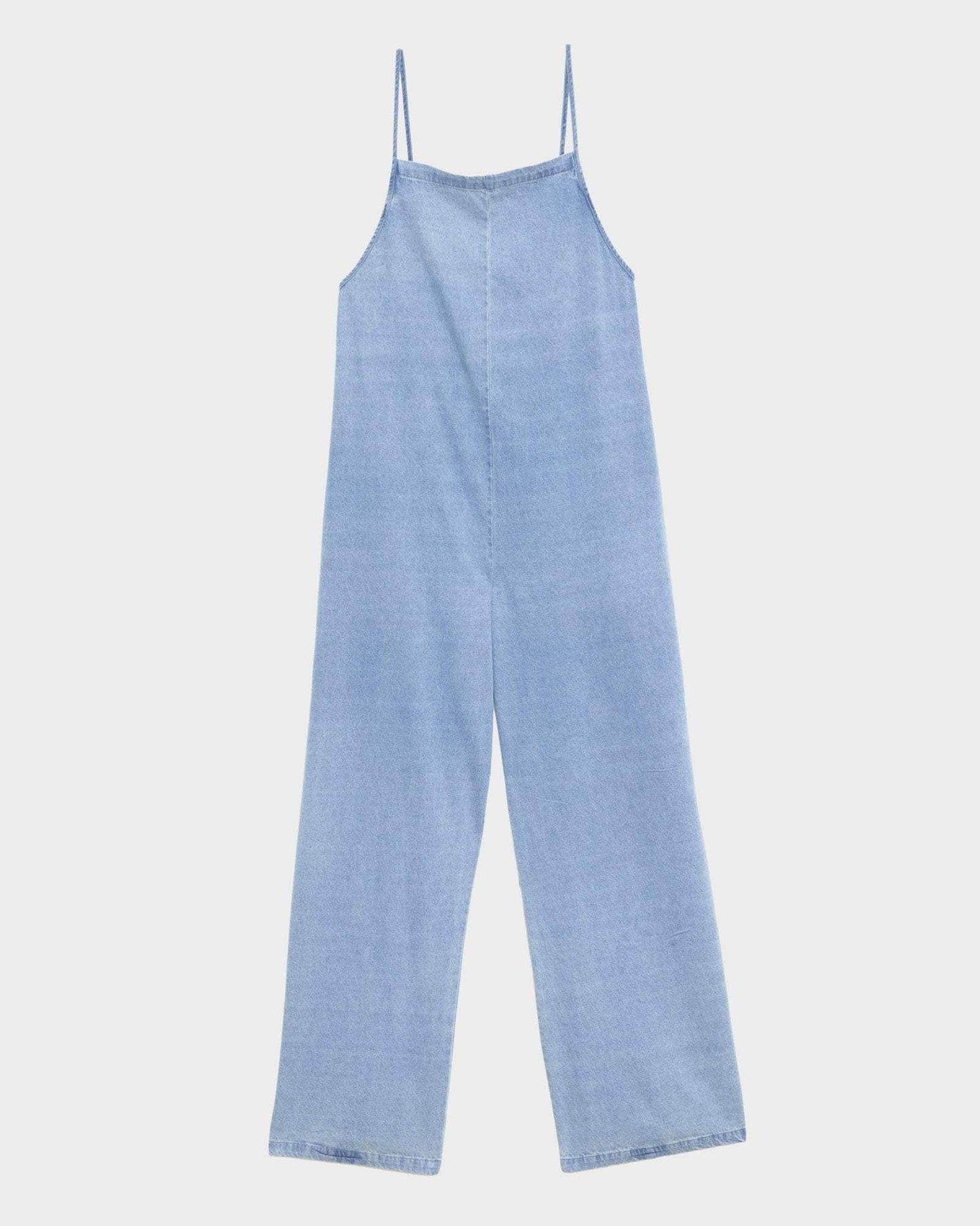 Baserange | Yumi Jumpsuit - Light Denim Wash